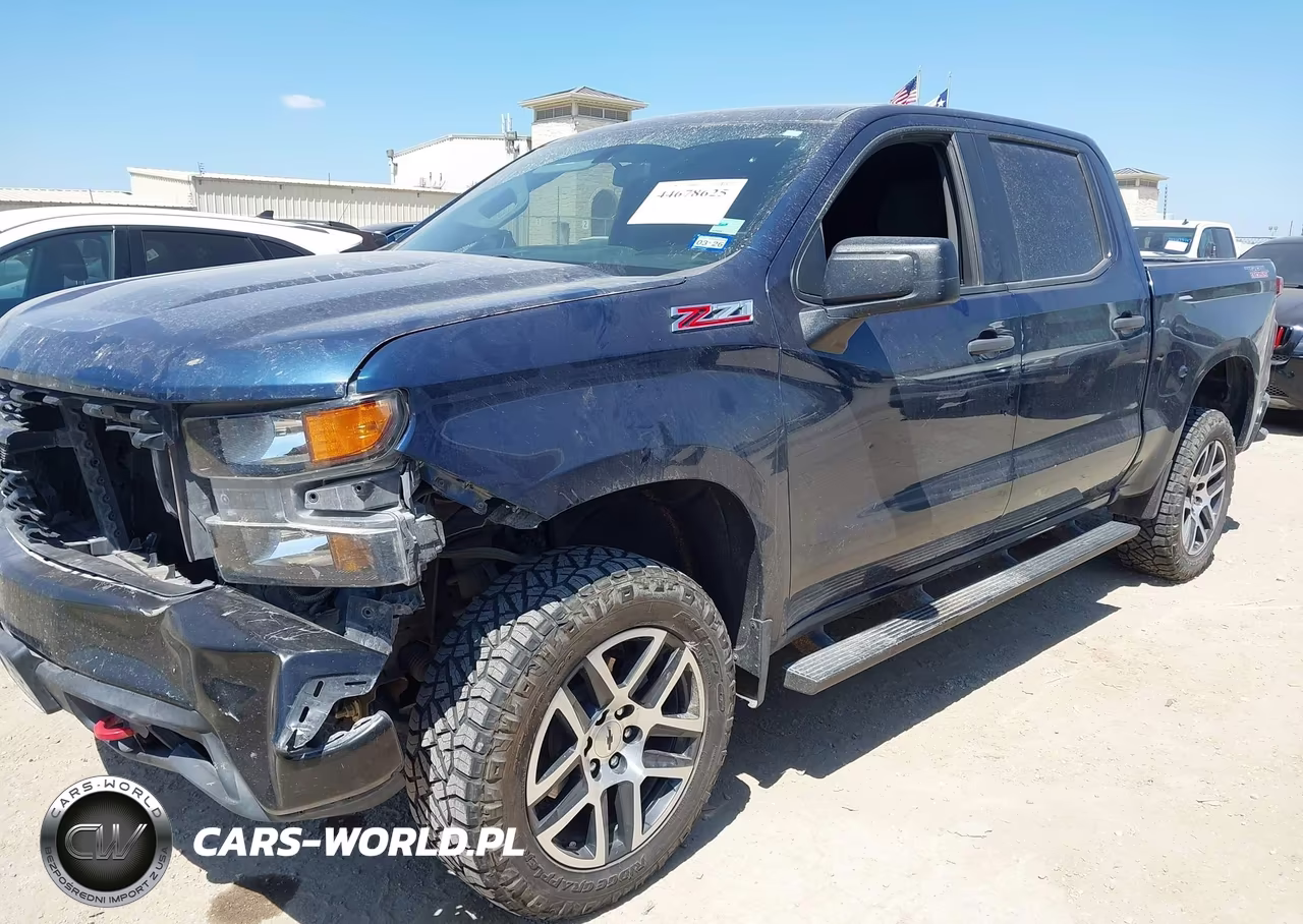2020 Chevrolet Silverado 1500 4Wd Short Bed Custom Trail Boss VIN:3GCPYCEH7LG137508 - 2