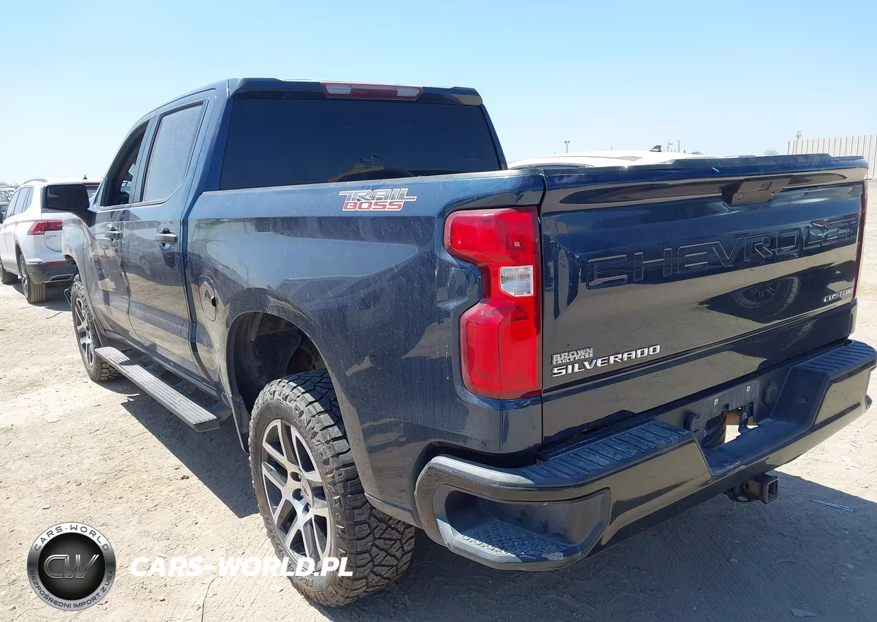 2020 Chevrolet Silverado 1500 4Wd Short Bed Custom Trail Boss VIN:3GCPYCEH7LG137508 - 3