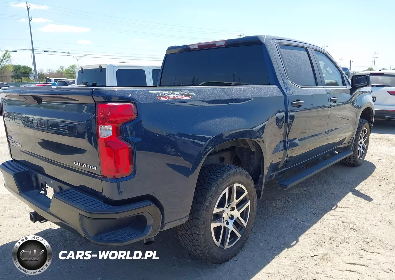2020 Chevrolet Silverado 1500 4Wd Short Bed Custom Trail Boss VIN:3GCPYCEH7LG137508 - 4