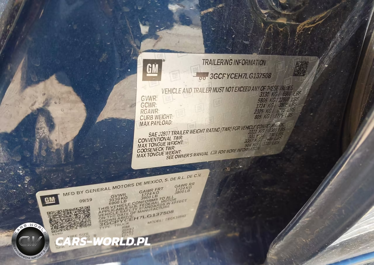 2020 Chevrolet Silverado 1500 4Wd Short Bed Custom Trail Boss VIN:3GCPYCEH7LG137508 - 9