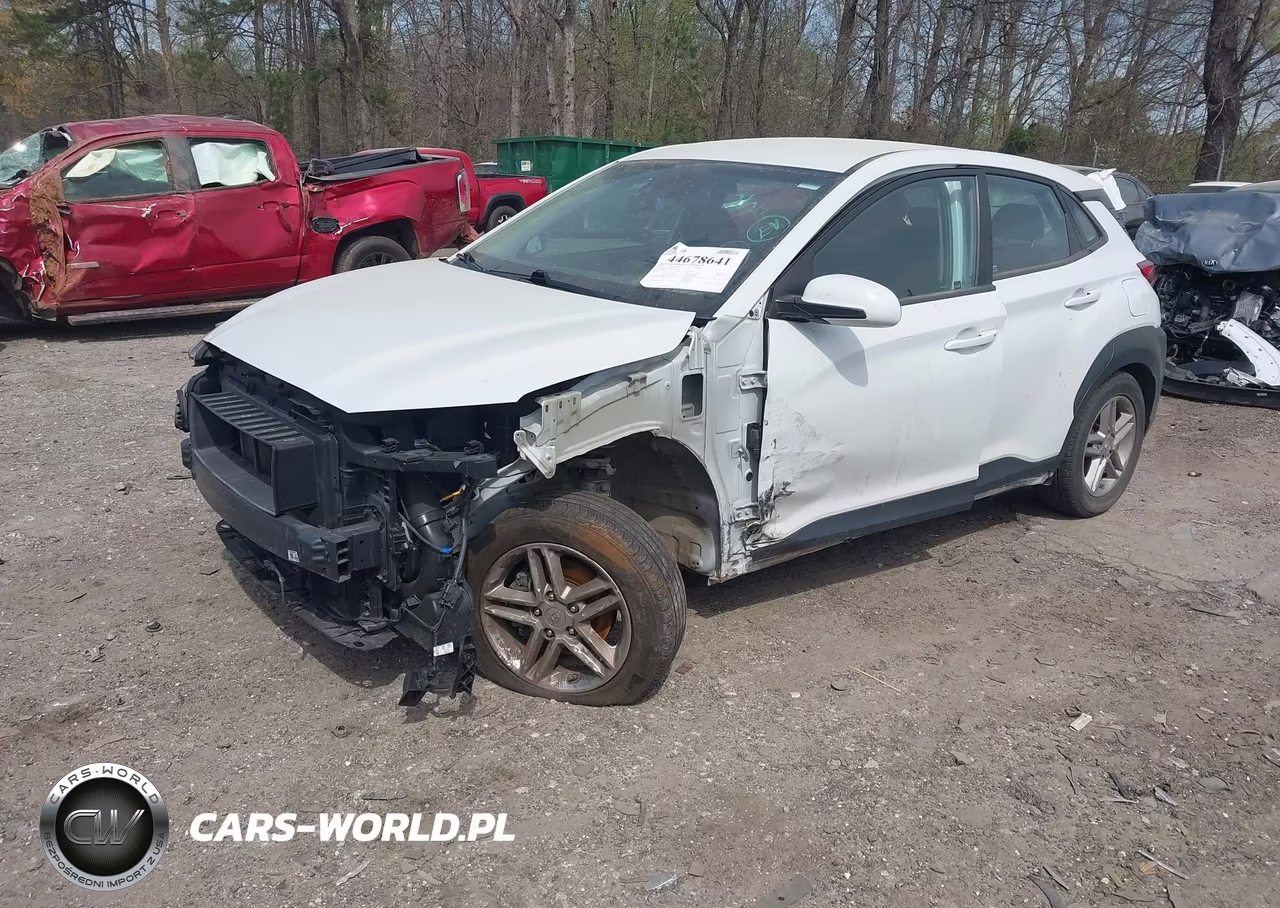 2021 Hyundai Kona Se VIN:KM8K12AA2MU643839 - 2