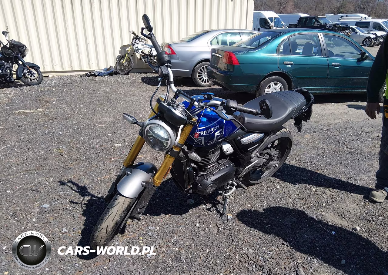 2024 Triumph Motorcycle Speed 400 VIN:SMTT127Y5RNA12893 - 2
