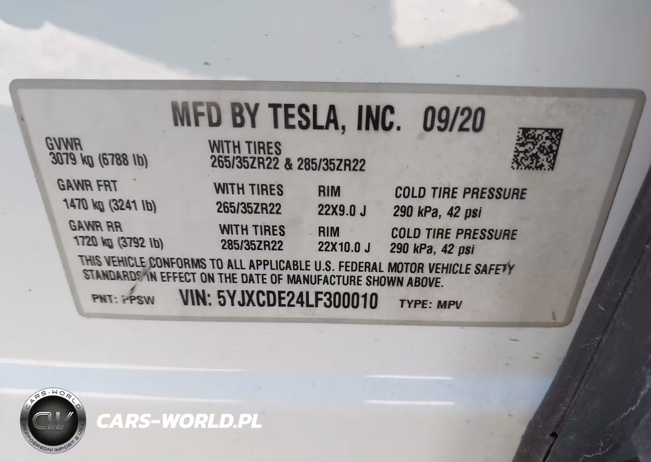 2020 Tesla Model X Long Range Dual Motor All-Wheel Drive-Long Range Plus Dual Motor All-Wheel Drive VIN:5YJXCDE24LF300010 - 9