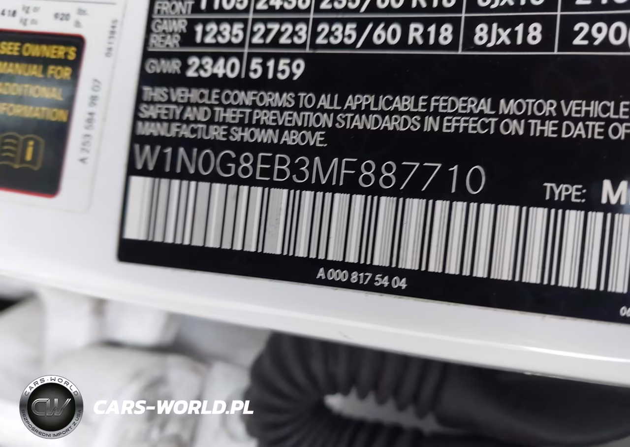 2021 Mercedes-Benz Glc 300 4Matic Suv VIN:W1N0G8EB3MF887710 - 9