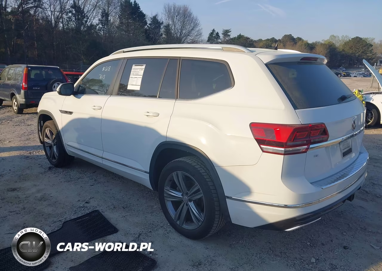 2019 Volkswagen Atlas 3.6L V6 Se W-Technology R-Line VIN:1V2YR2CA4KC587618 - 3