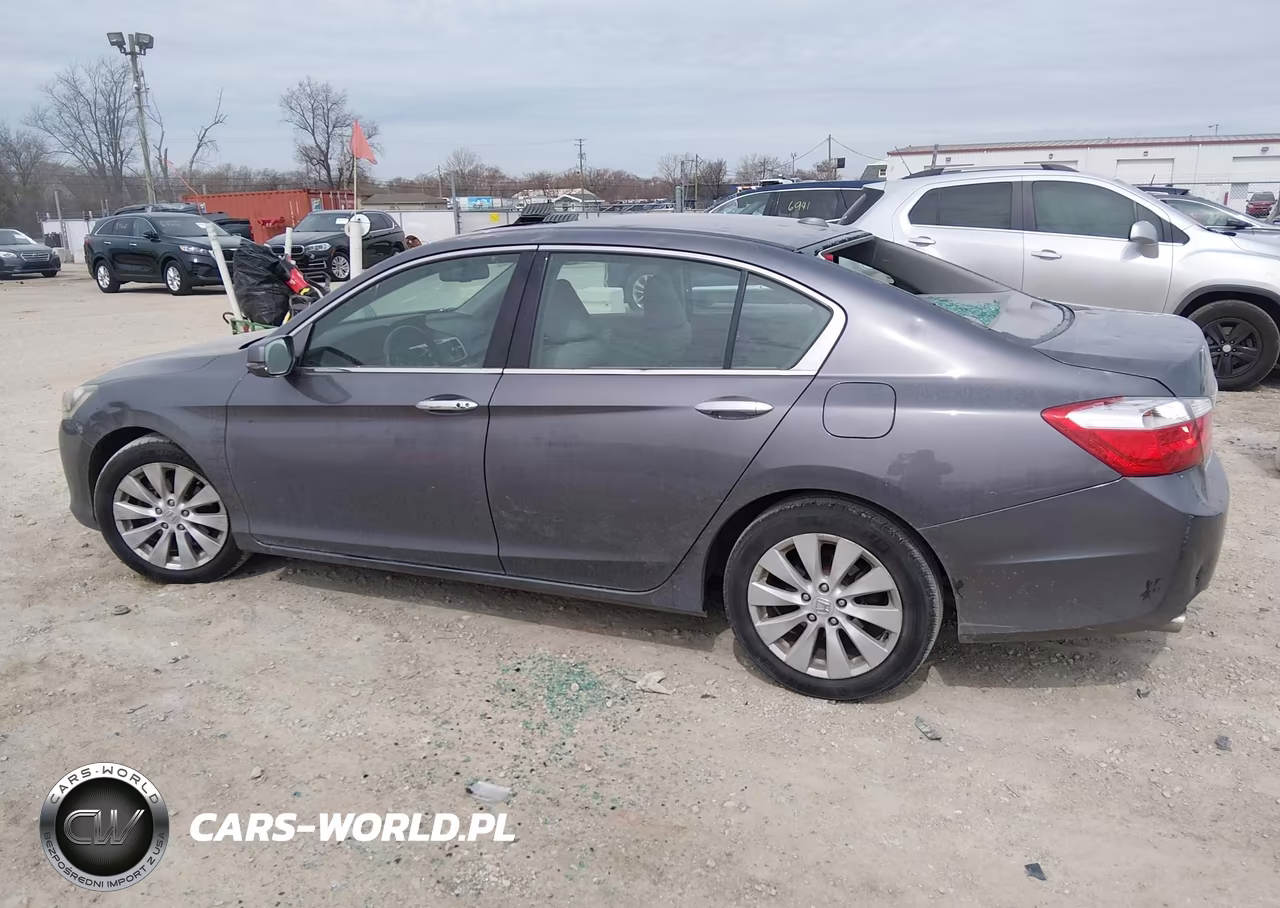 2014 Honda Accord Ex-L V-6 VIN:1HGCR3F86EA034738 - 14