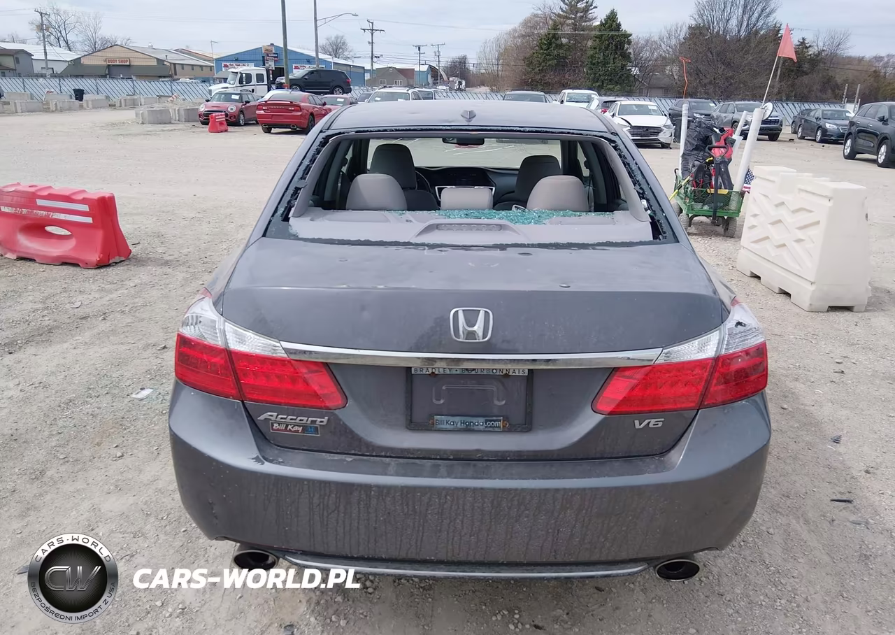 2014 Honda Accord Ex-L V-6 VIN:1HGCR3F86EA034738 - 16