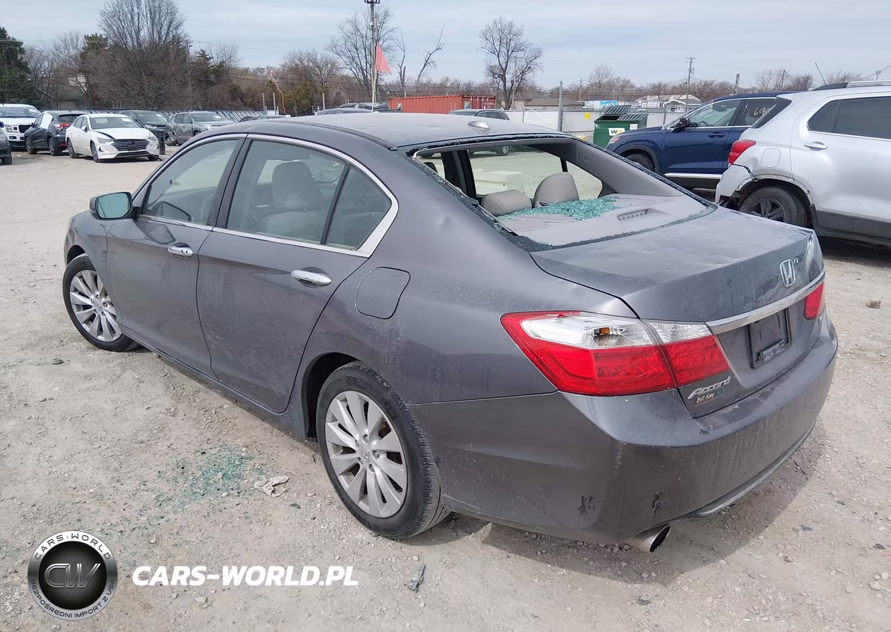 2014 Honda Accord Ex-L V-6 VIN:1HGCR3F86EA034738 - 3