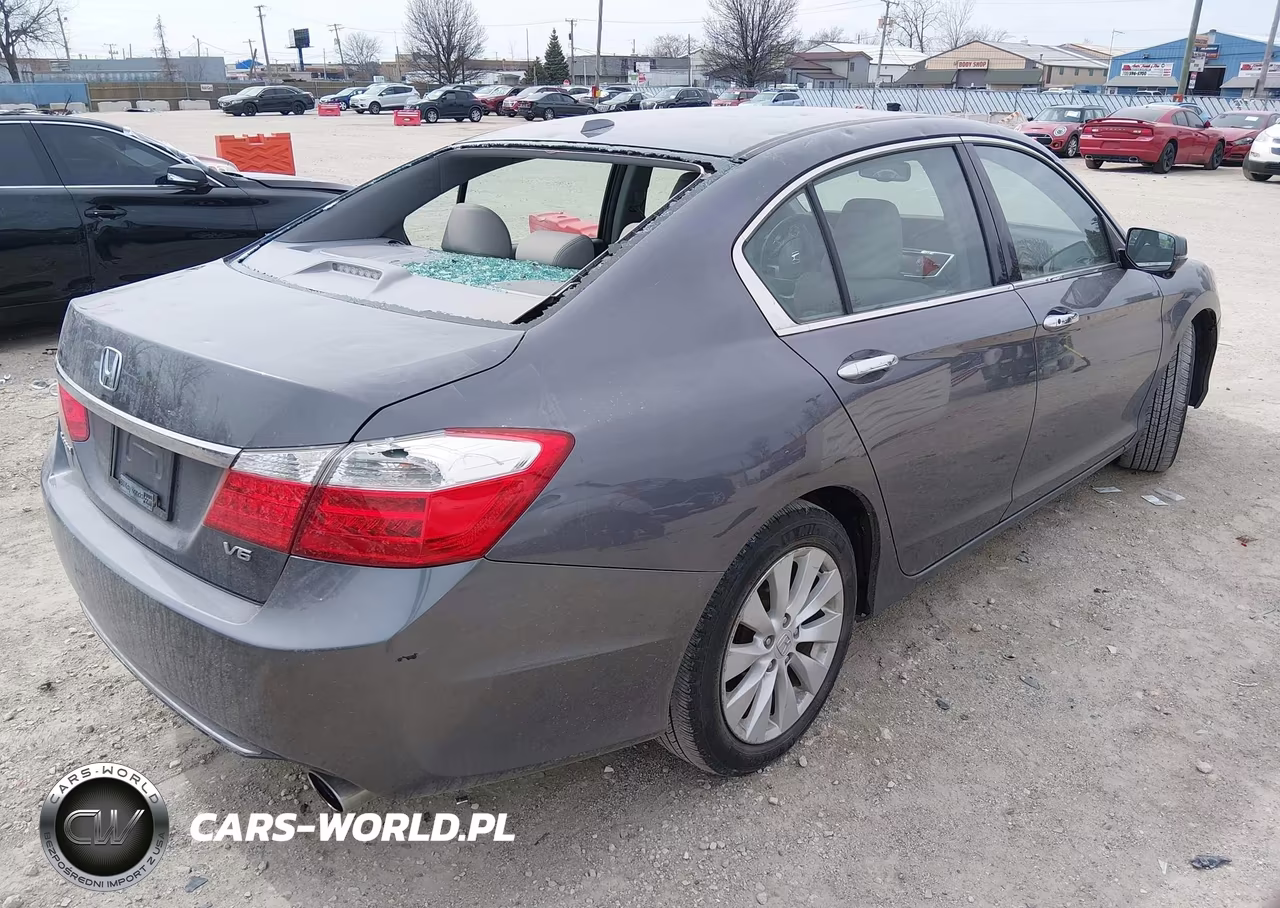 2014 Honda Accord Ex-L V-6 VIN:1HGCR3F86EA034738 - 4