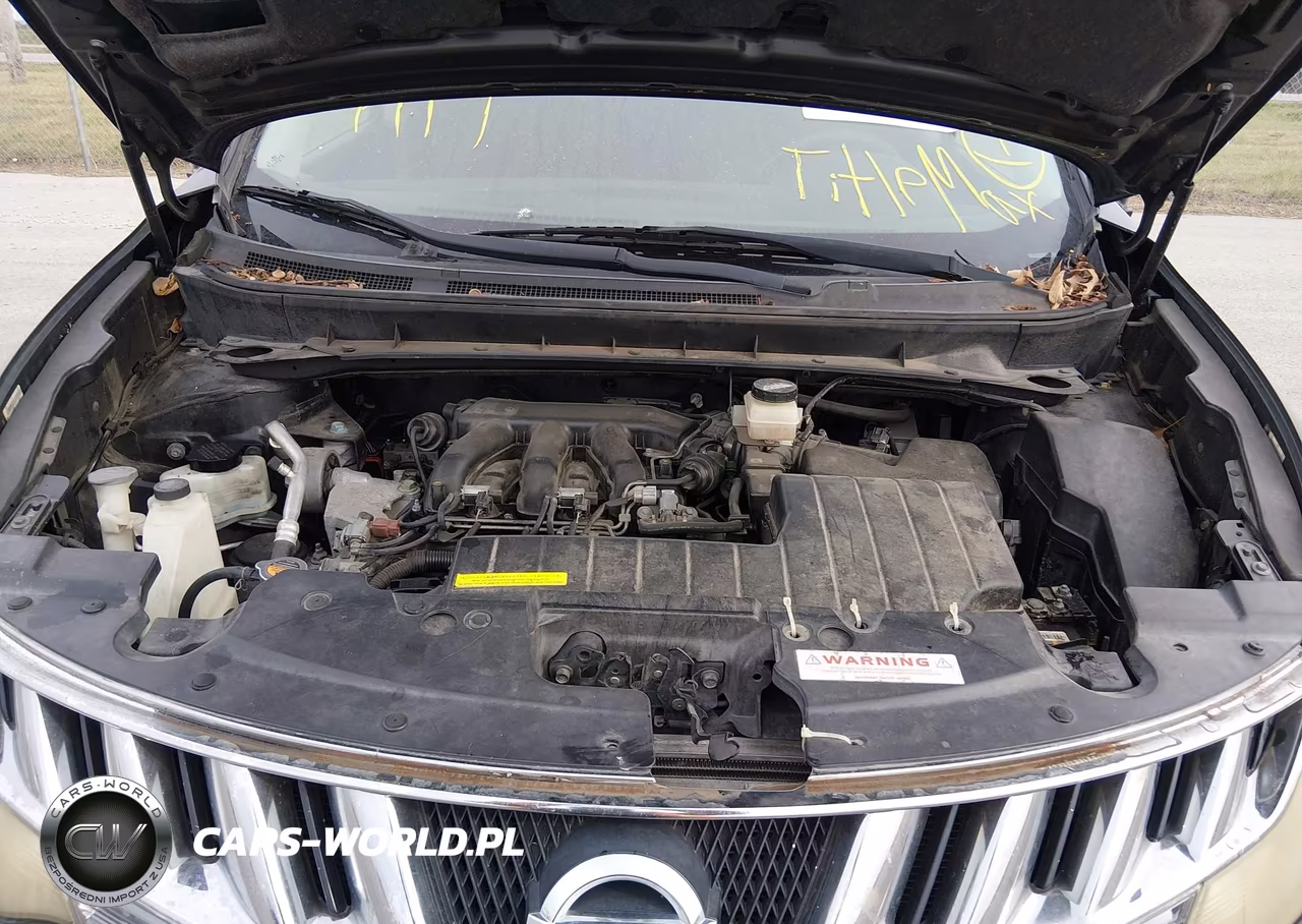 2009 Nissan Murano S VIN:JN8AZ18WX9W142914 - 10