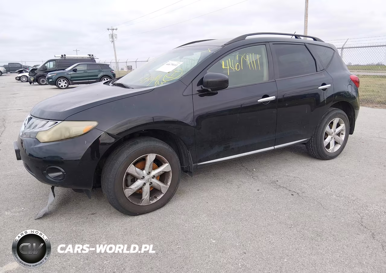 2009 Nissan Murano S VIN:JN8AZ18WX9W142914 - 2
