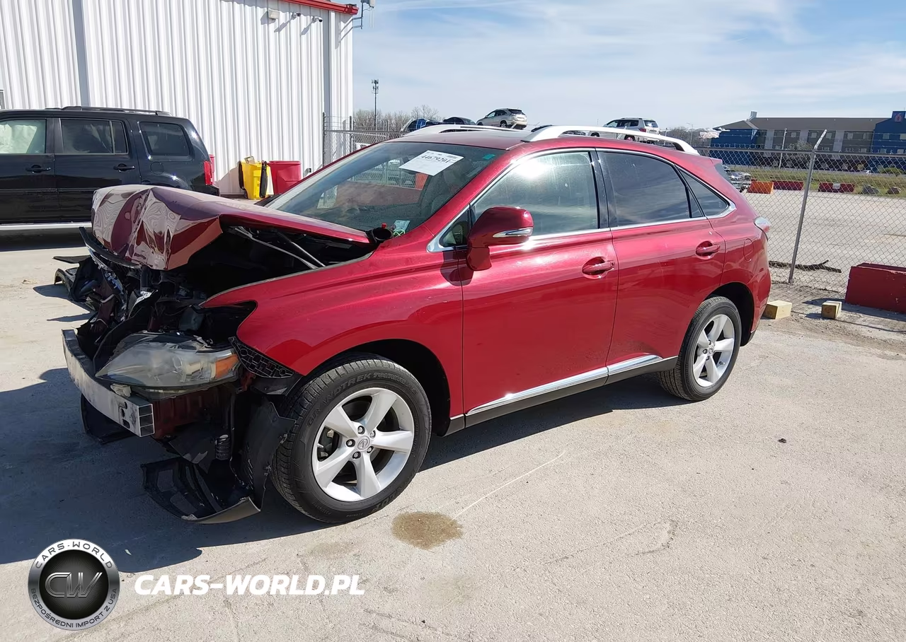 2012 Lexus Rx 350 VIN:JTJBK1BA7C2019892 - 2