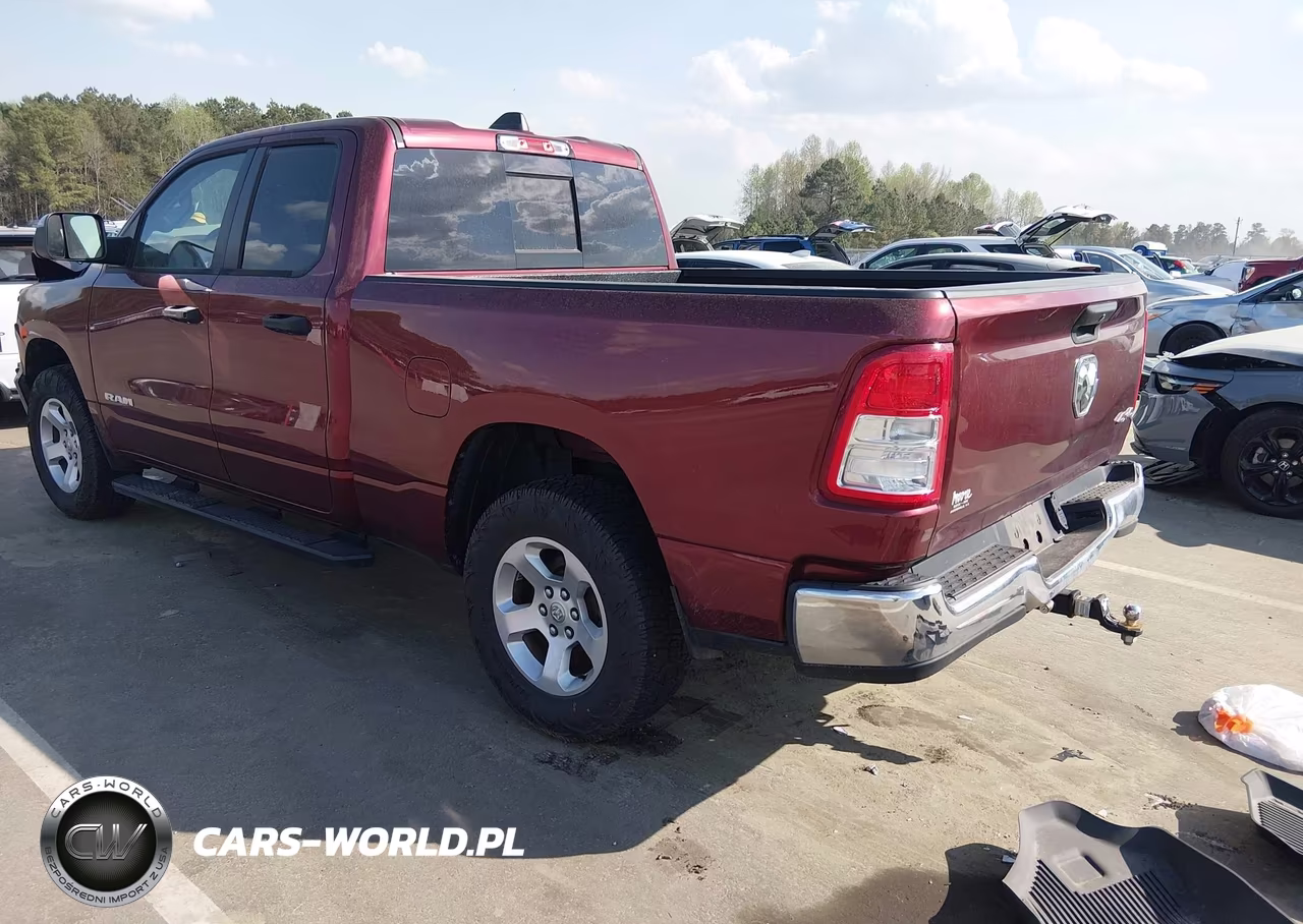 2019 Ram 1500 Tradesman 4X4 6'4 Box VIN:1C6SRFCT1KN676459 - 3
