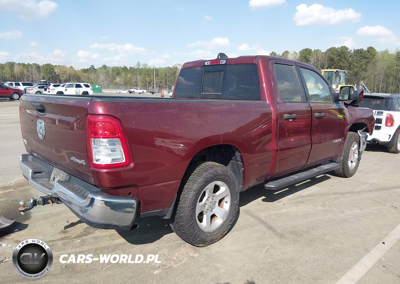 2019 Ram 1500 Tradesman 4X4 6'4 Box VIN:1C6SRFCT1KN676459 - 4
