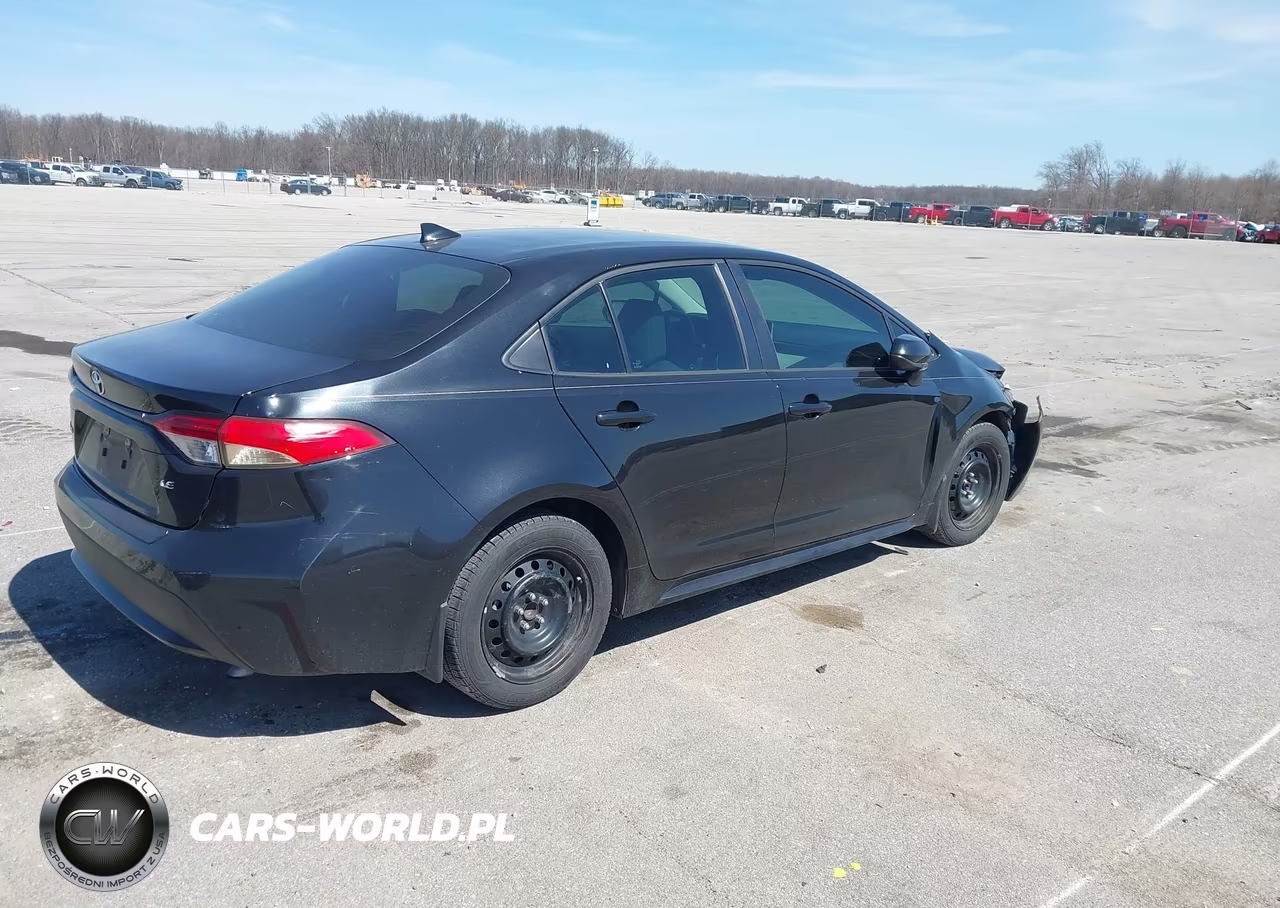 2021 Toyota Corolla Le VIN:5YFEPMAE0MP198349 - 4