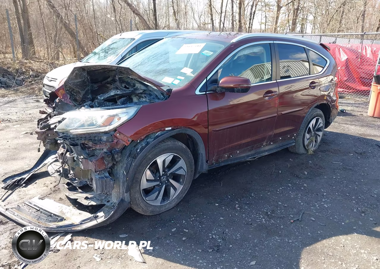 2015 Honda Cr-V Touring VIN:5J6RM4H95FL073324 - 2