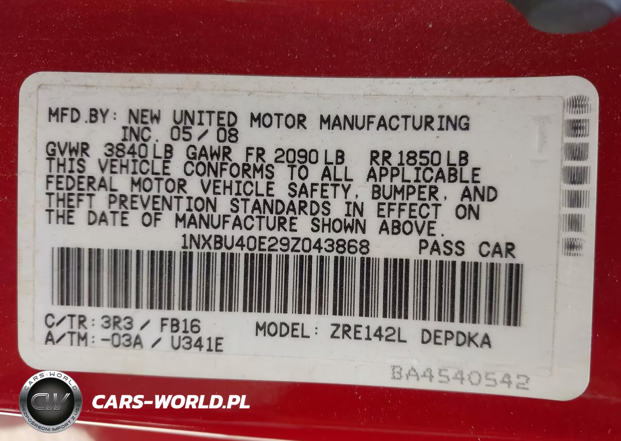2009 Toyota Corolla Le-S-Xle VIN:1NXBU40E29Z043868 - 9