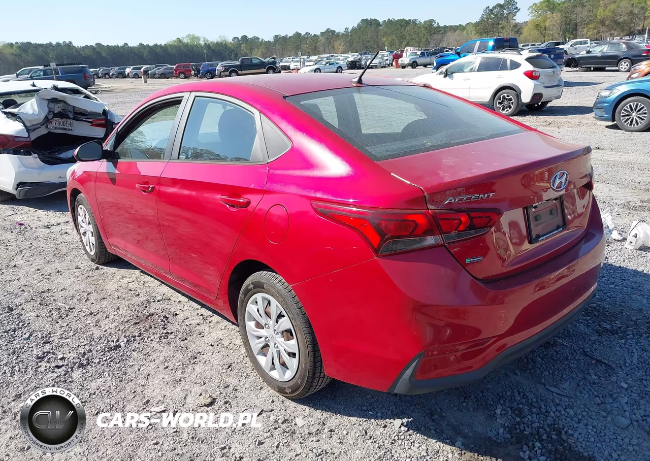 2020 Hyundai Accent Se VIN:3KPC24A62LE106513 - 3