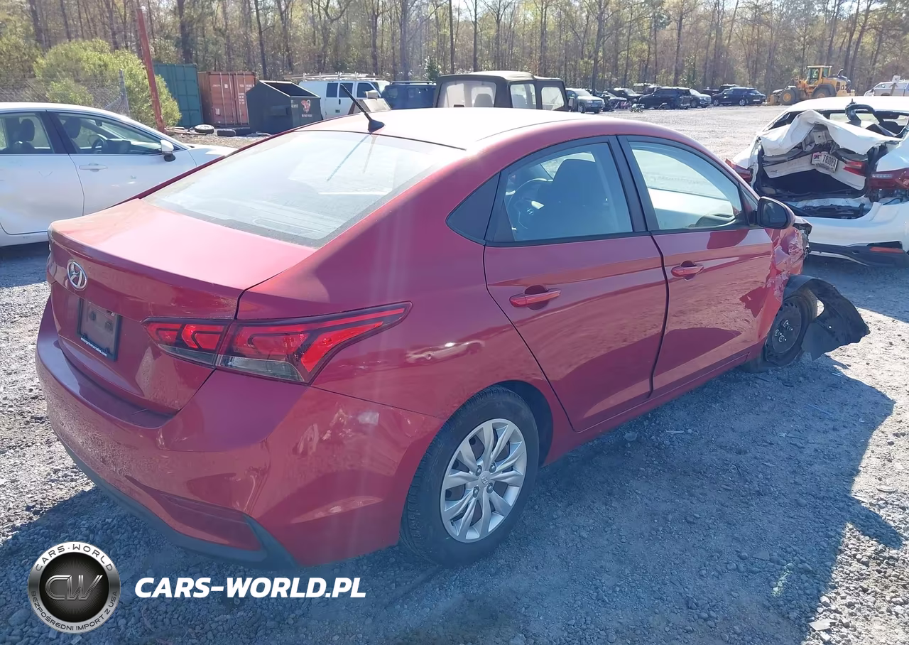 2020 Hyundai Accent Se VIN:3KPC24A62LE106513 - 4