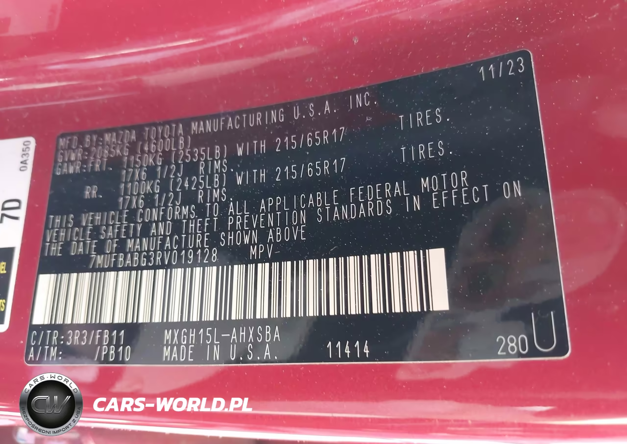 2024 Toyota Corolla Cross Hybrid Se VIN:7MUFBABG3RV019128 - 9