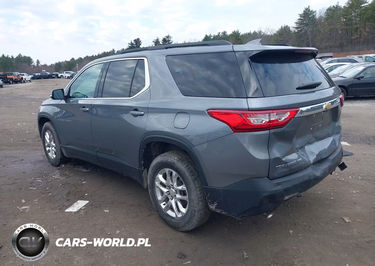 2020 Chevrolet Traverse Awd Lt Cloth VIN:1GNEVGKW1LJ323979 - 3