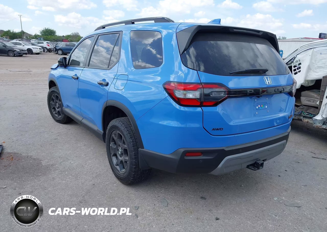 2023 Honda Pilot Awd Trailsport VIN:5FNYG1H6XPB004520 - 3