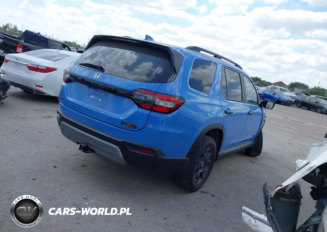 2023 Honda Pilot Awd Trailsport VIN:5FNYG1H6XPB004520 - 4