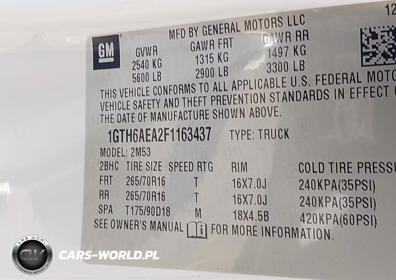 2015 GMC Canyon VIN:1GTH6AEA2F1163437 - 9