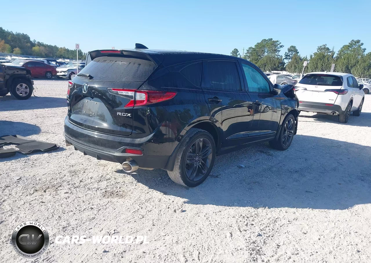 2021 Acura Rdx A-Spec Package VIN:5J8TC1H64ML011799 - 4