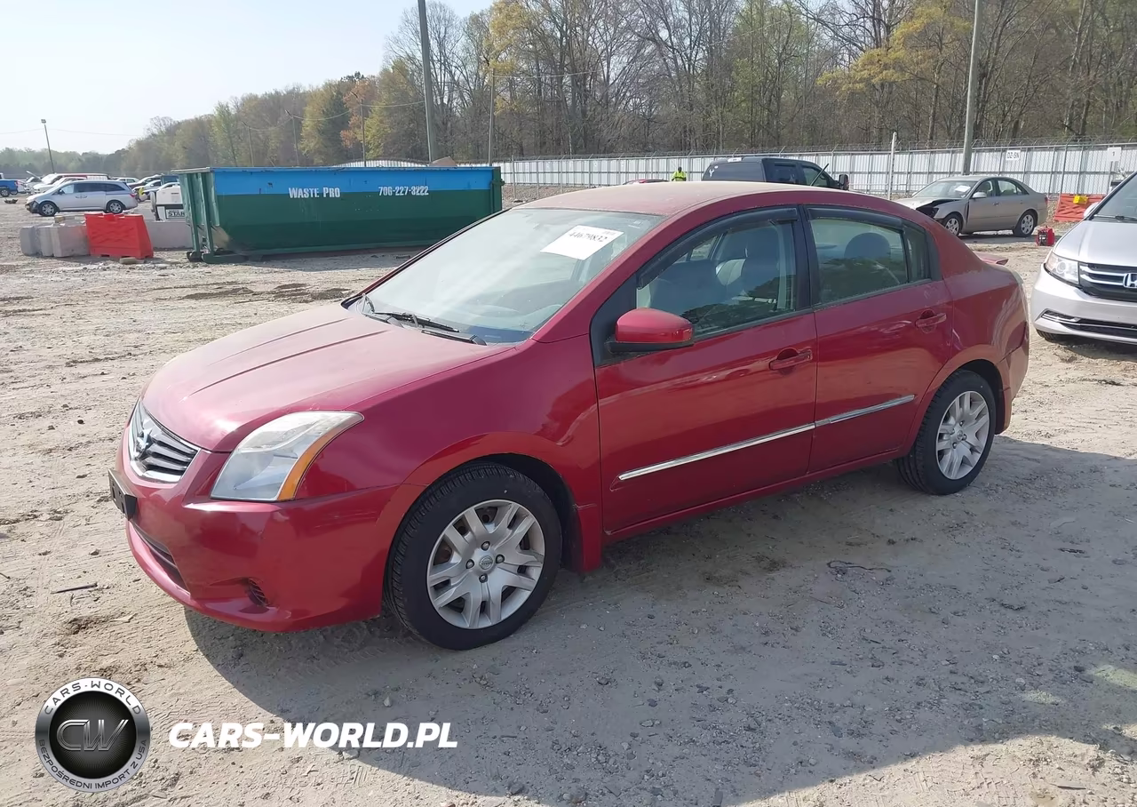 2012 Nissan Sentra 2.0 S VIN:3N1AB6APXCL681615 - 2