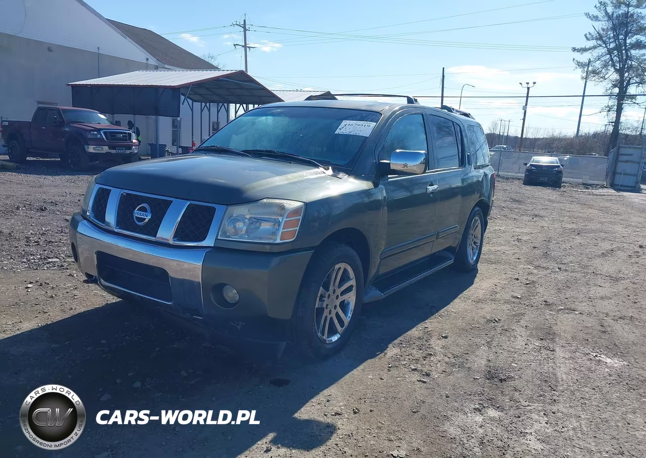 2004 Nissan Pathfinder Armada Le VIN:5N1AA08B44N708361 - 2