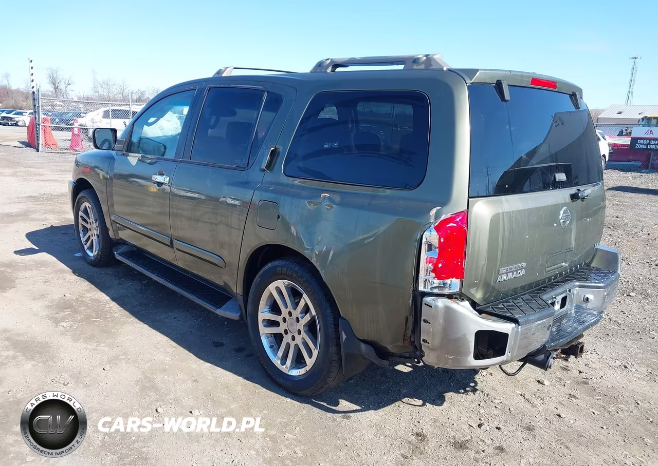 2004 Nissan Pathfinder Armada Le VIN:5N1AA08B44N708361 - 3