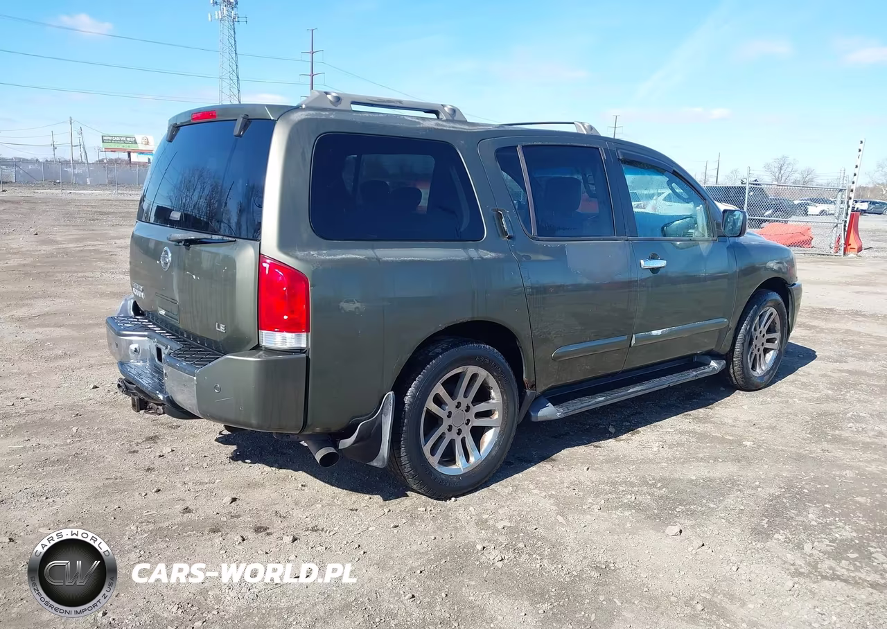 2004 Nissan Pathfinder Armada Le VIN:5N1AA08B44N708361 - 4