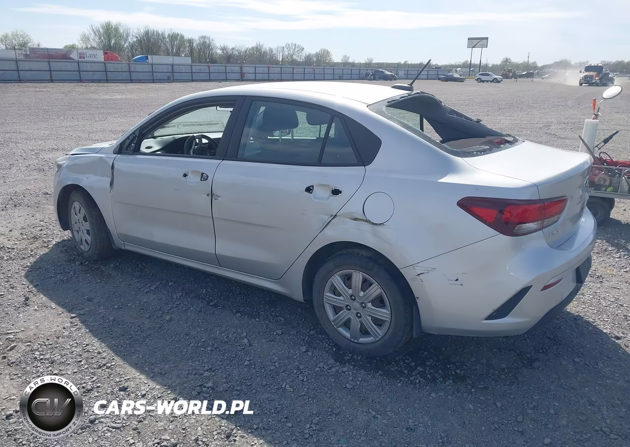 2021 Kia Rio S VIN:3KPA24AD7ME395587 - 3