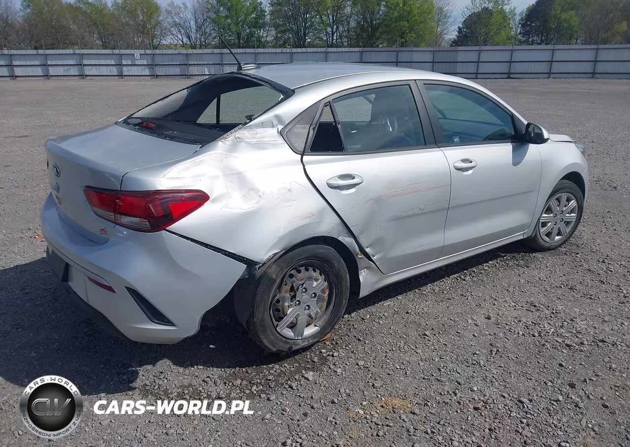 2021 Kia Rio S VIN:3KPA24AD7ME395587 - 4