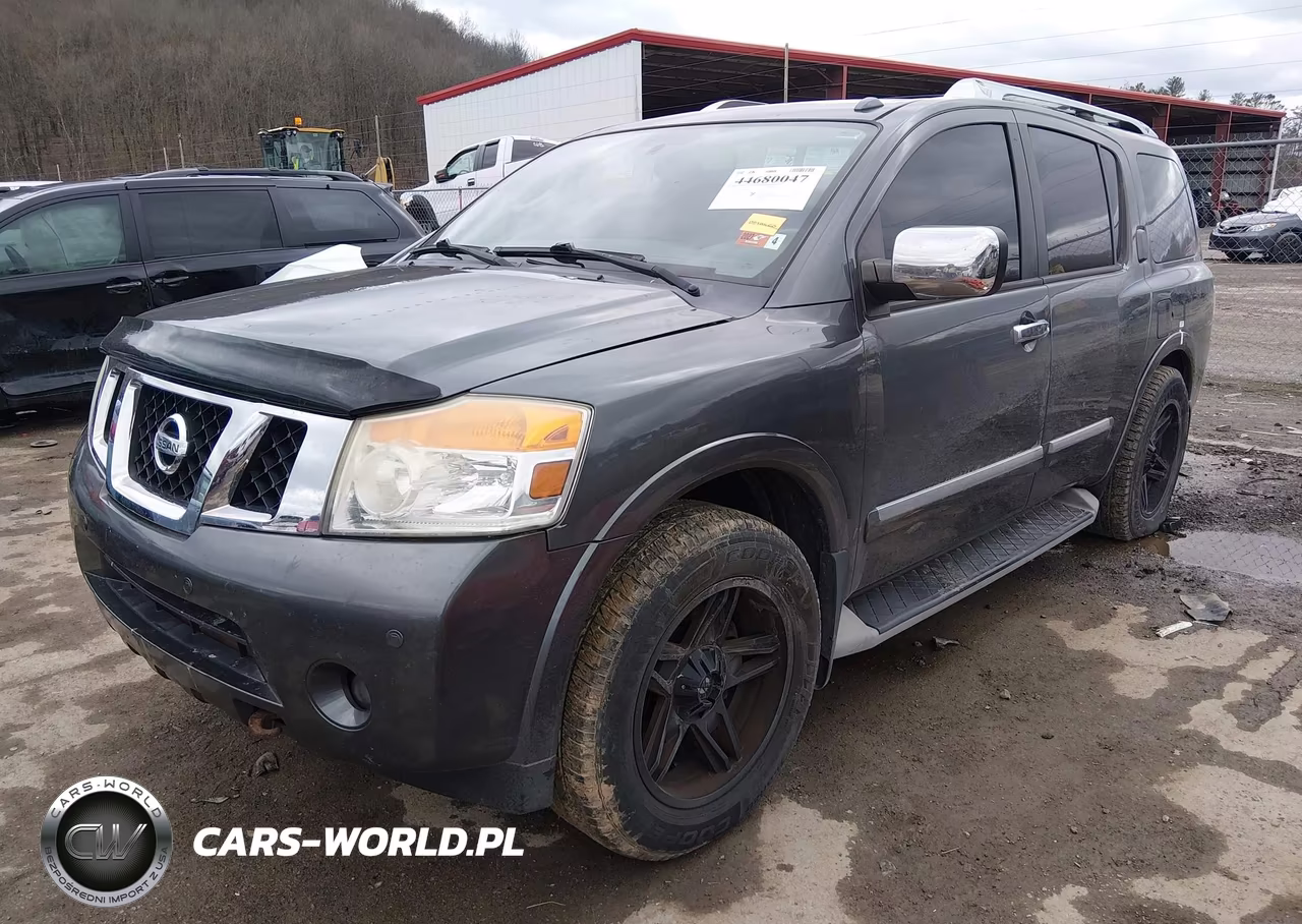 2012 Nissan Armada Platinum VIN:5N1AA0NE5CN603034 - 2