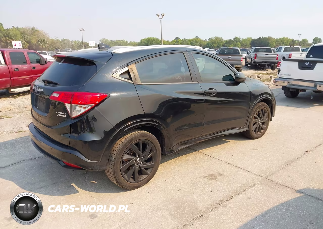 2021 Honda Hr-V Awd Sport VIN:3CZRU6H19MM733947 - 4