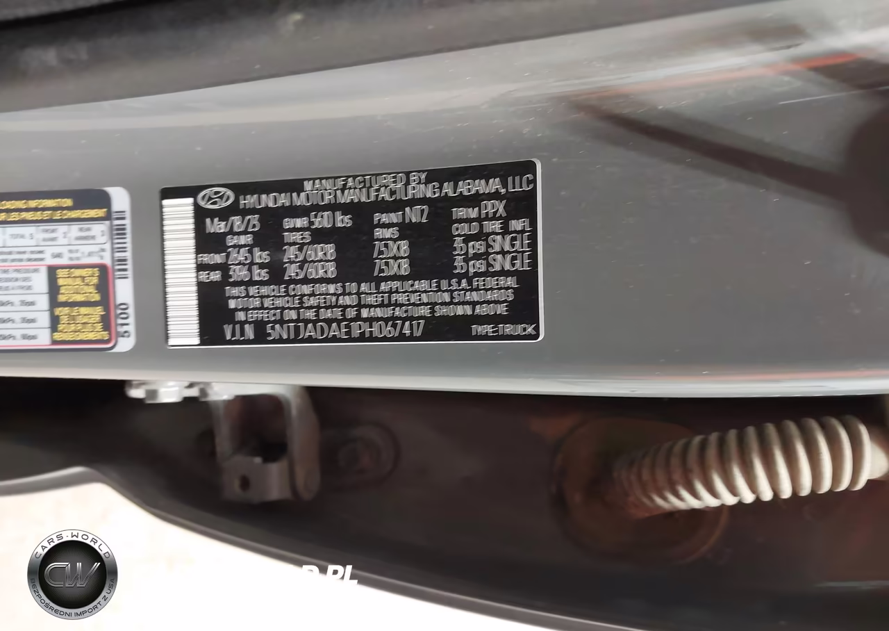 2023 Hyundai Santa Cruz Se VIN:5NTJADAE1PH067417 - 9