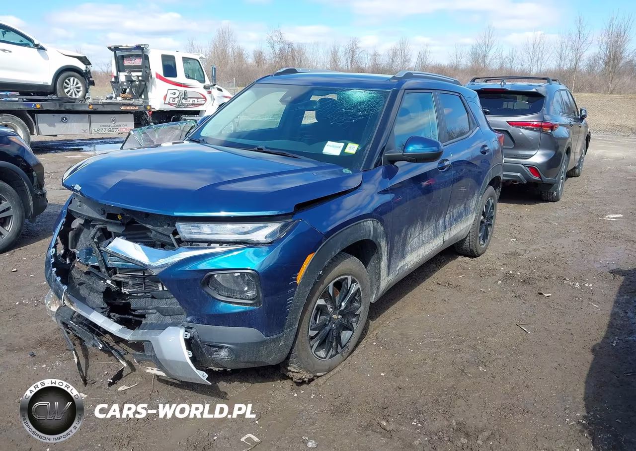 2021 Chevrolet Trailblazer Awd Lt VIN:KL79MRSLXMB124338 - 2