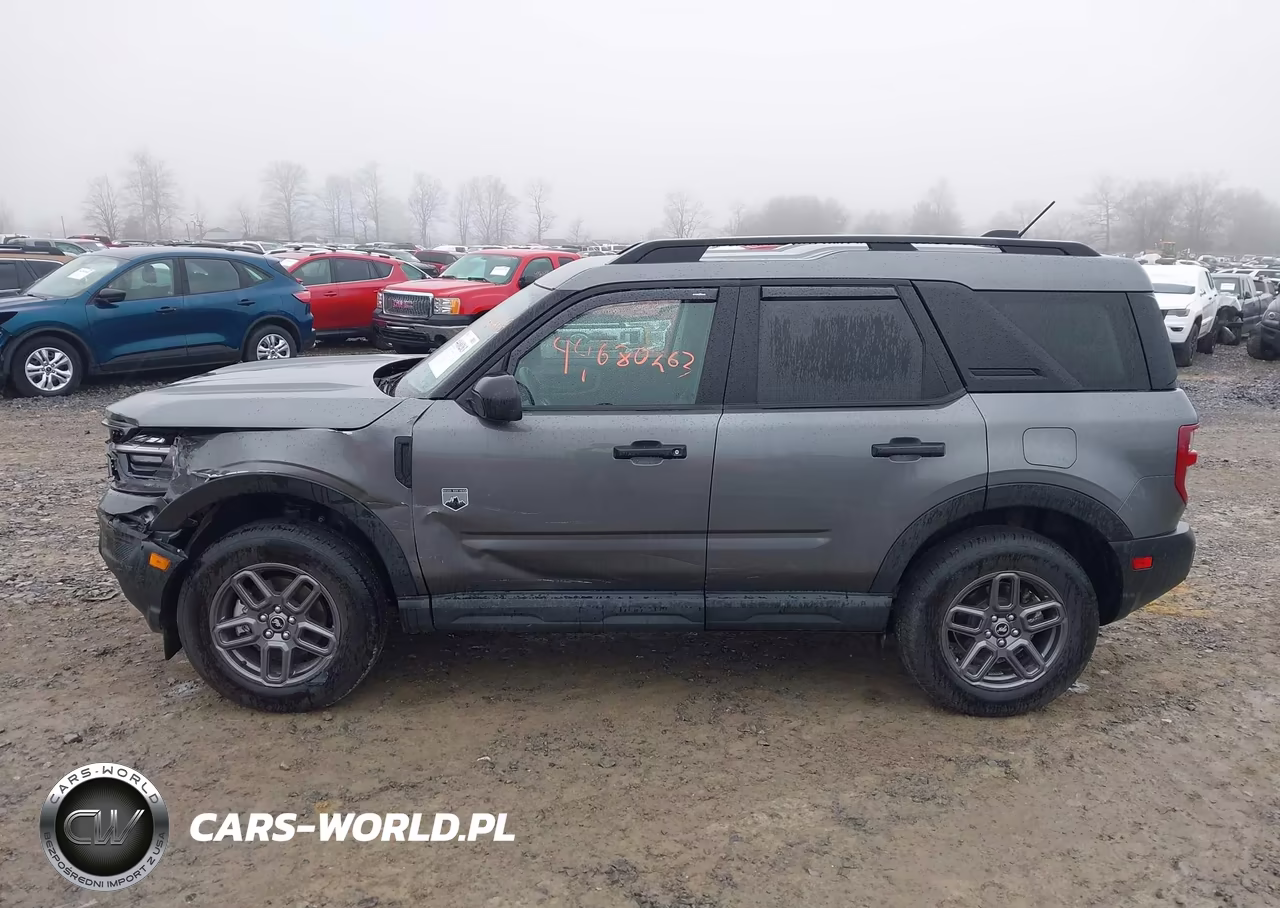 2025 Ford Bronco Sport Big Bend VIN:3FMCR9BN6SRF09931 - 14