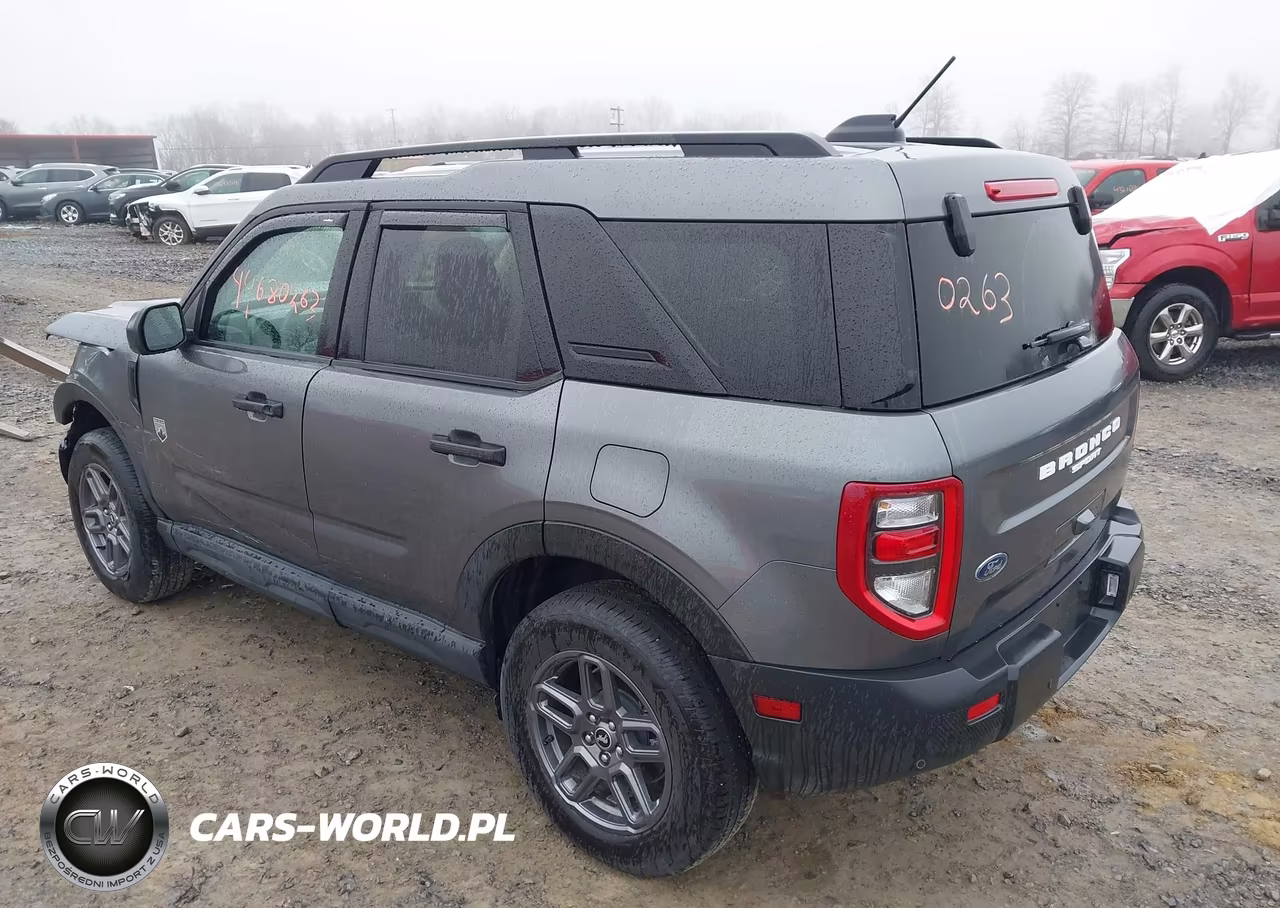 2025 Ford Bronco Sport Big Bend VIN:3FMCR9BN6SRF09931 - 3