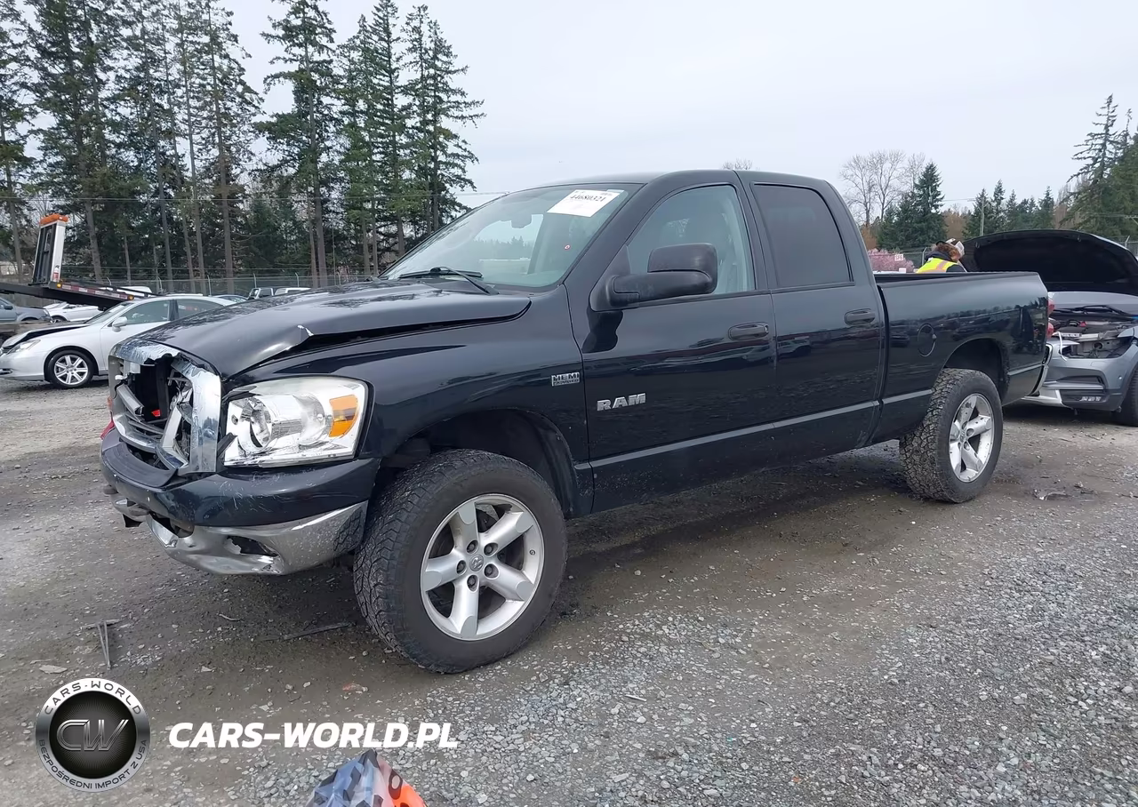 2008 Dodge Ram 1500 Slt VIN:1D7HU18298S501185 - 2