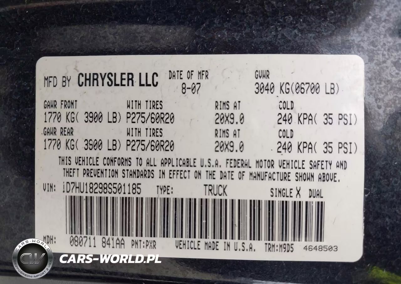 2008 Dodge Ram 1500 Slt VIN:1D7HU18298S501185 - 9