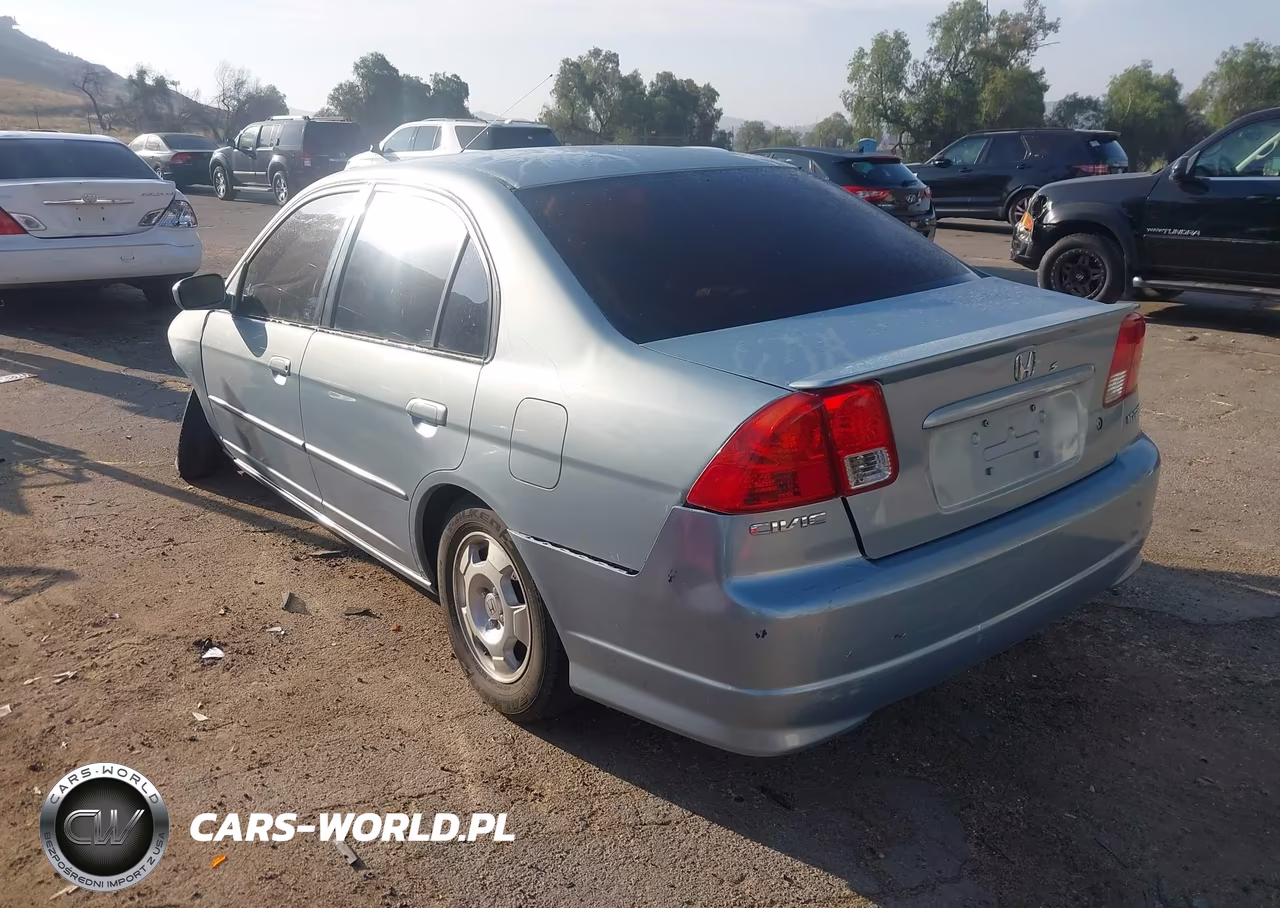 2004 Honda Civic Hybrid VIN:JHMES96644S000432 - 3