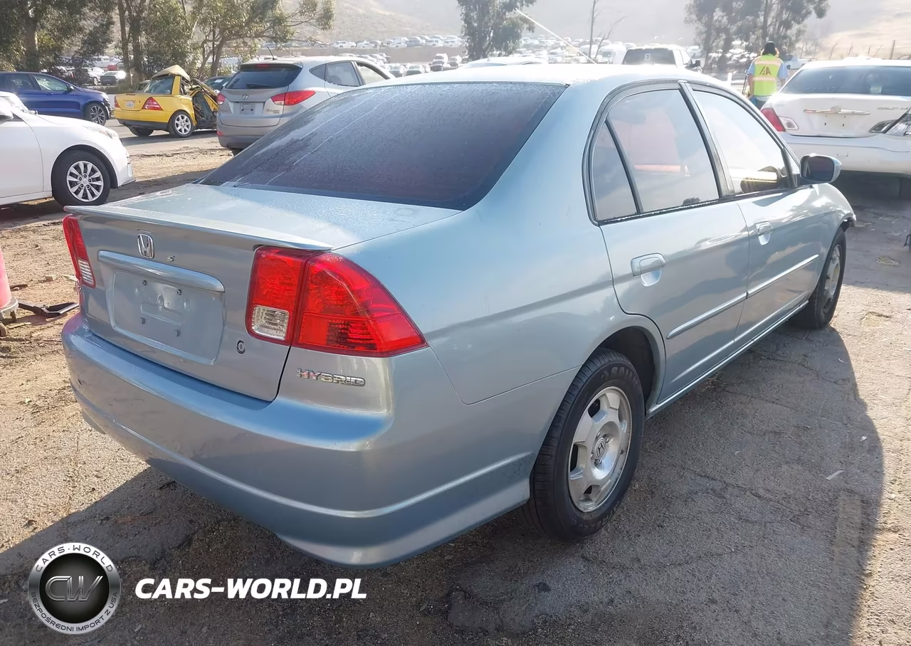 2004 Honda Civic Hybrid VIN:JHMES96644S000432 - 4