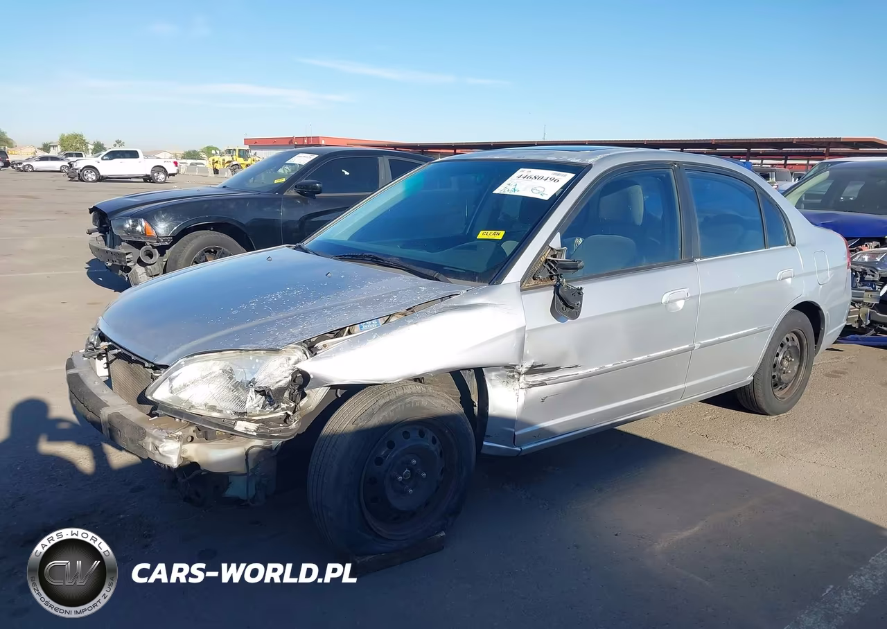 2002 Honda Civic Ex VIN:2HGES26812H555788 - 2