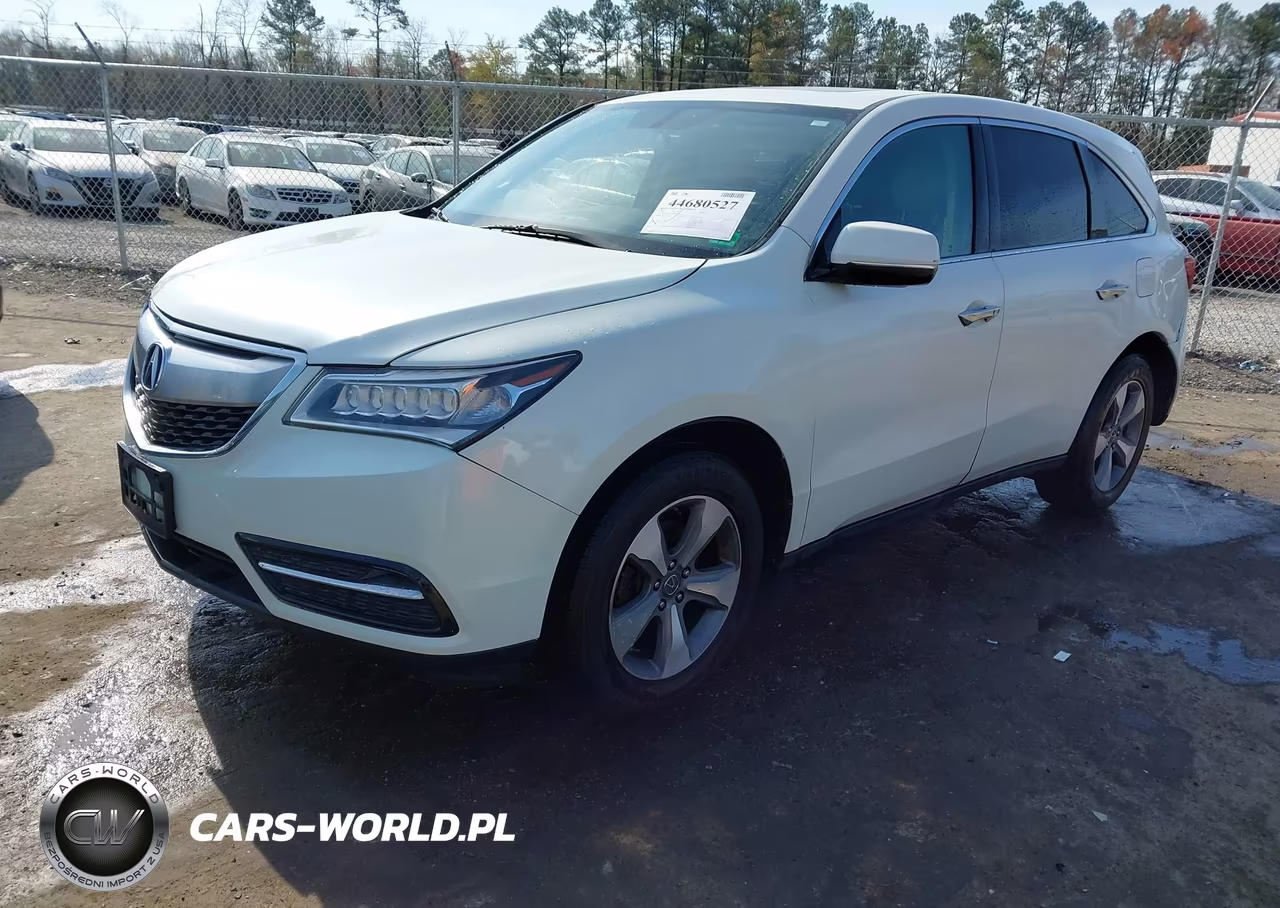 2015 Acura Mdx VIN:5FRYD4H28FB011356 - 2