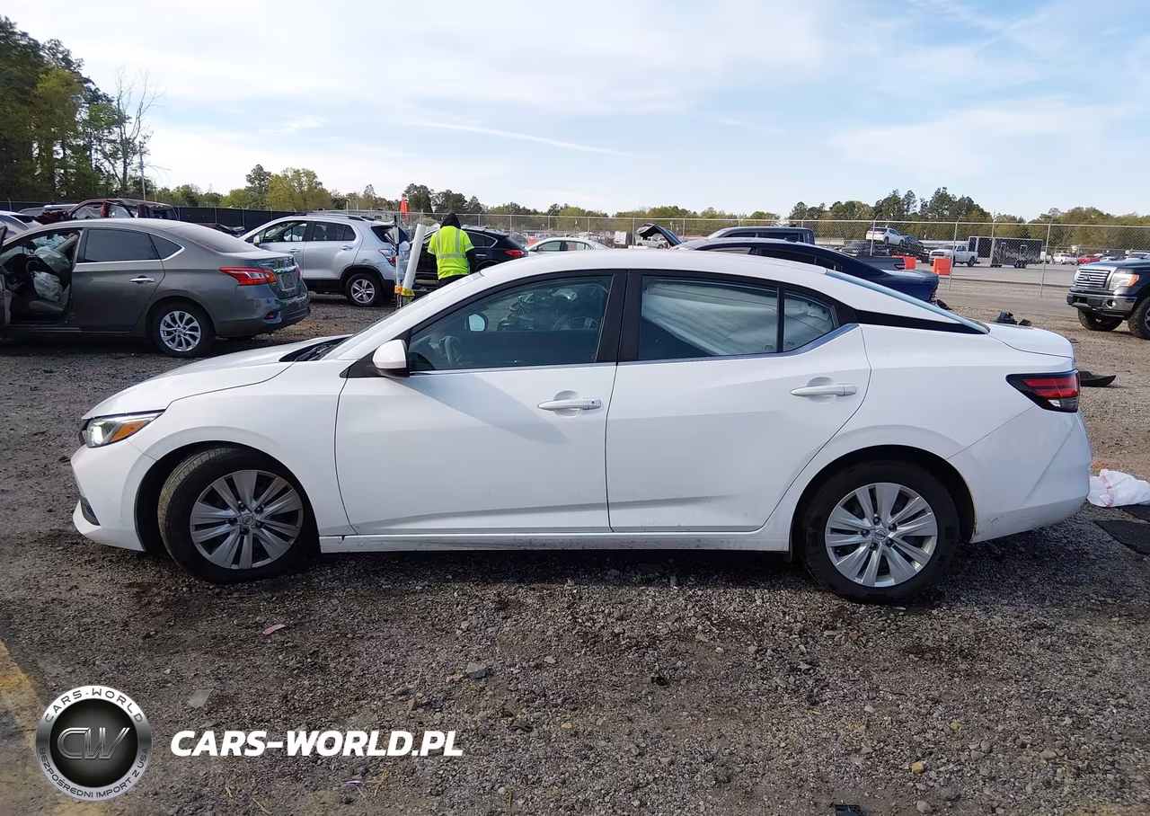 2020 Nissan Sentra S Xtronic Cvt VIN:3N1AB8BV8LY283816 - 14