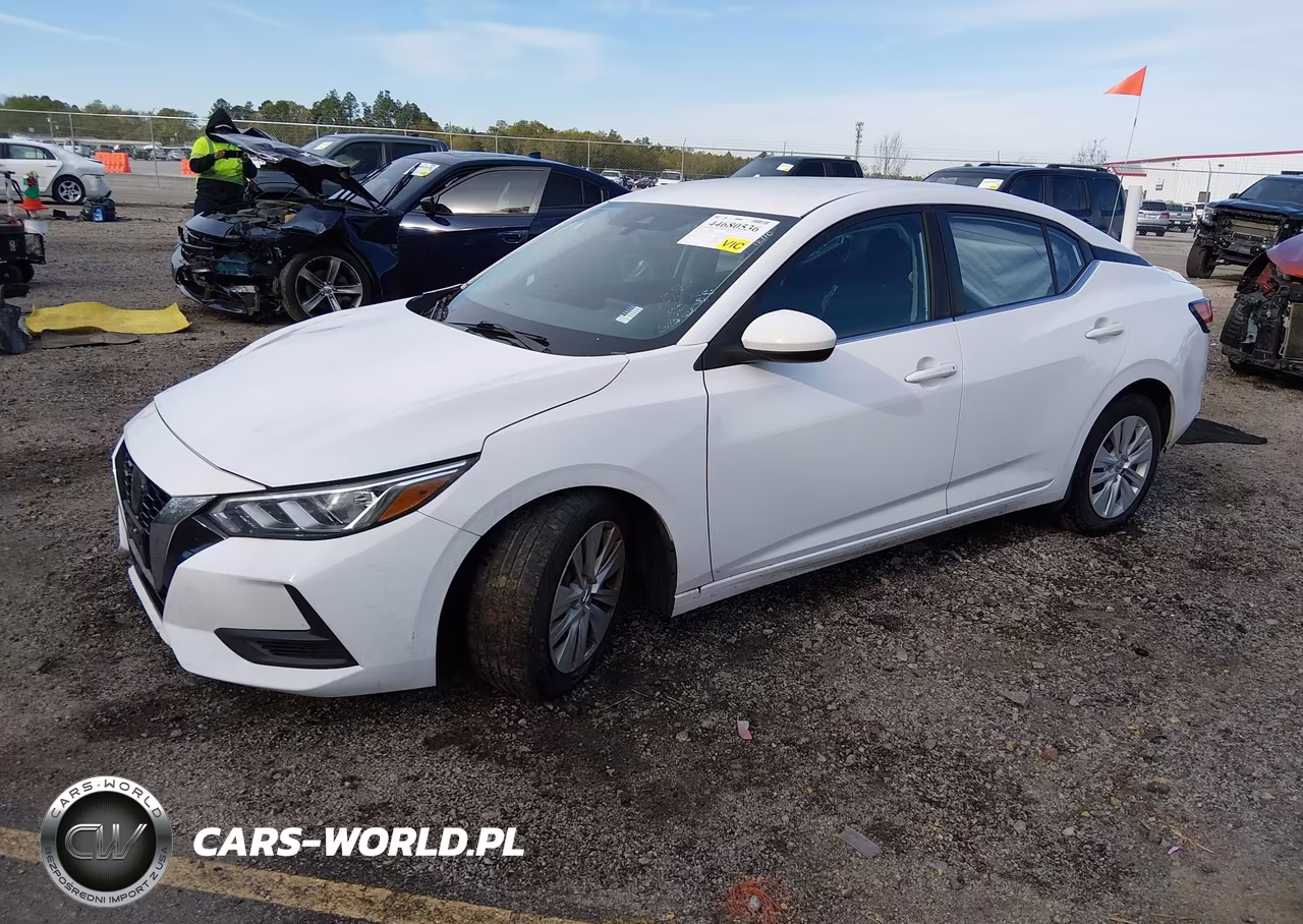 2020 Nissan Sentra S Xtronic Cvt VIN:3N1AB8BV8LY283816 - 2