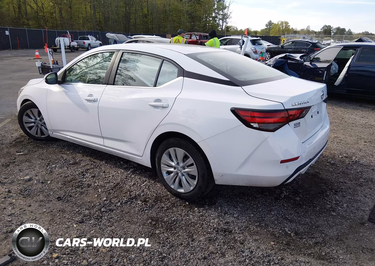 2020 Nissan Sentra S Xtronic Cvt VIN:3N1AB8BV8LY283816 - 3